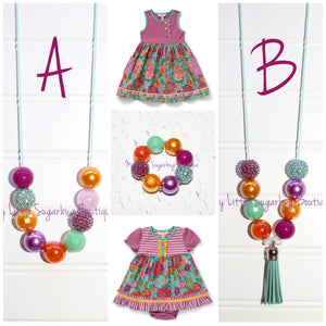Picture Day Cord or Tassel Necklace
