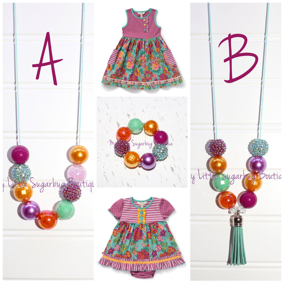 Picture Day Cord or Tassel Necklace
