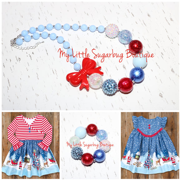 Santa's Workshop Chunky Necklace