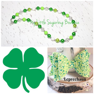 Shamrock Shake Bitty Necklace