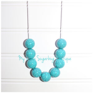 Southwestern Turquoise Cord Necklace