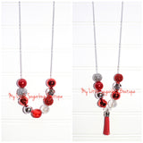 Tinsel Town Cord or Tassel Necklace