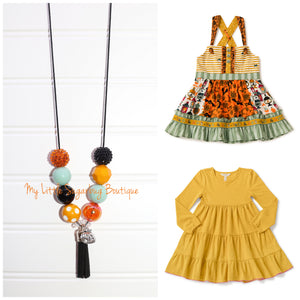Trick or Treat MJ Tassel Necklace