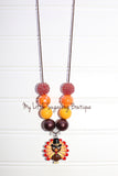 Turkey Day Cord Necklace