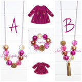 Twinkling Stars Cord or Tassel Necklace