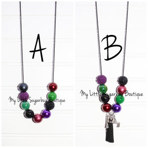 Witch Sisters Cord or Tassel Necklace