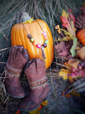 Pumpkin Spice Tassel Necklace